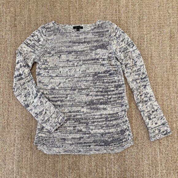 Ann Taylor Marled Linen Blend Knit Tunic Sweater, Size S - Picture 11 of 12